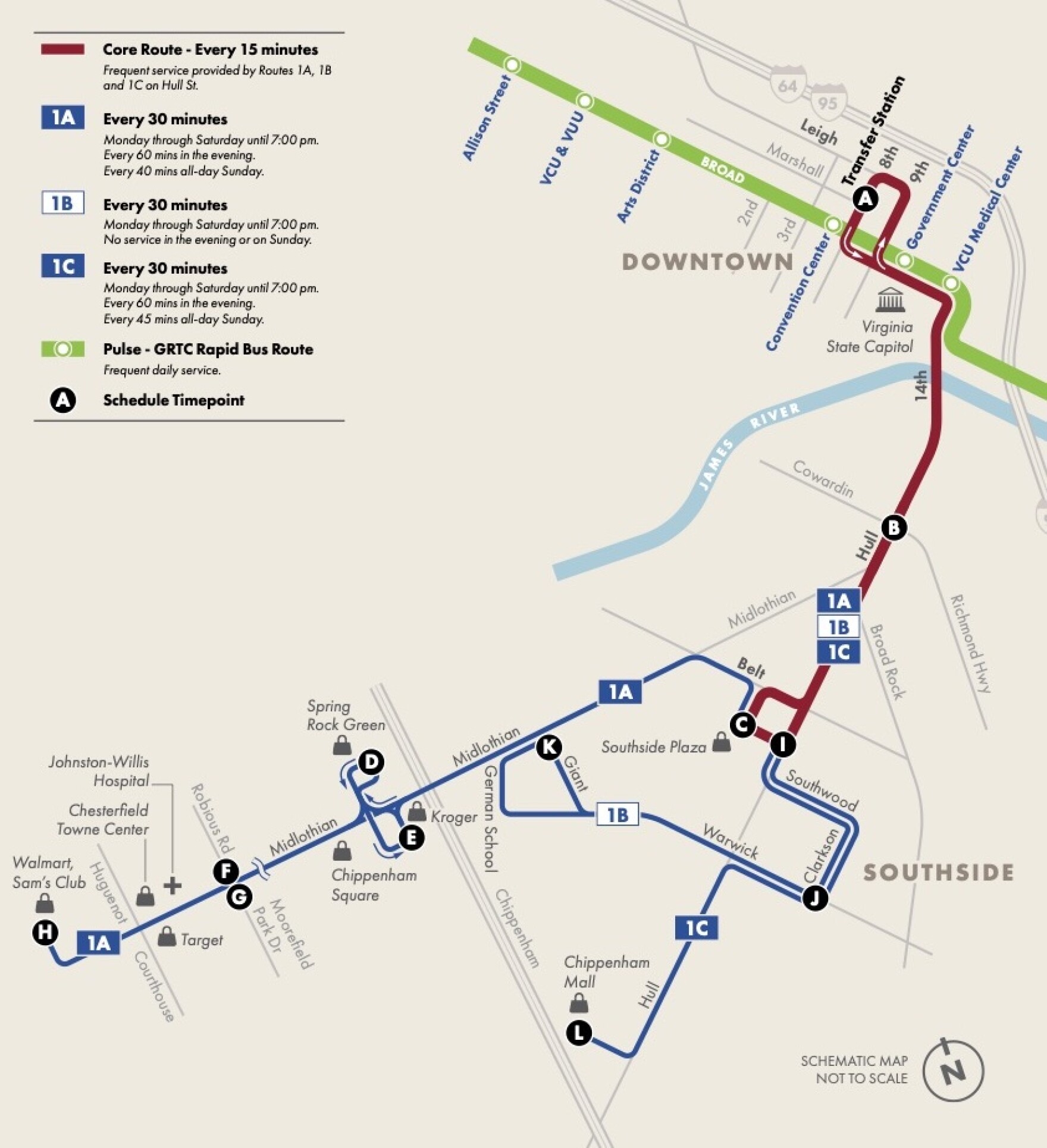 Grtc Bus Tracker Select Route