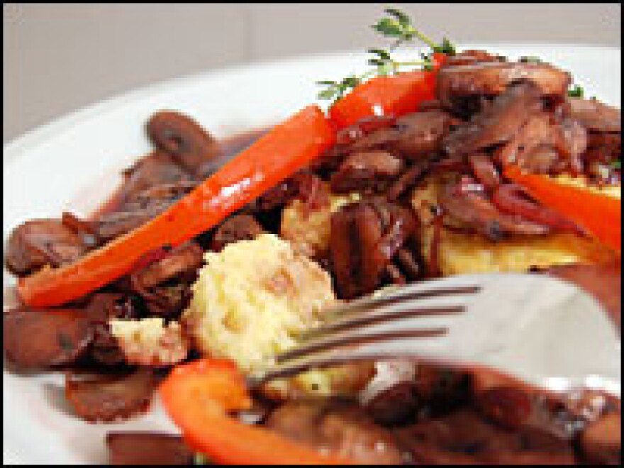 Polenta with Mushroom Ragu