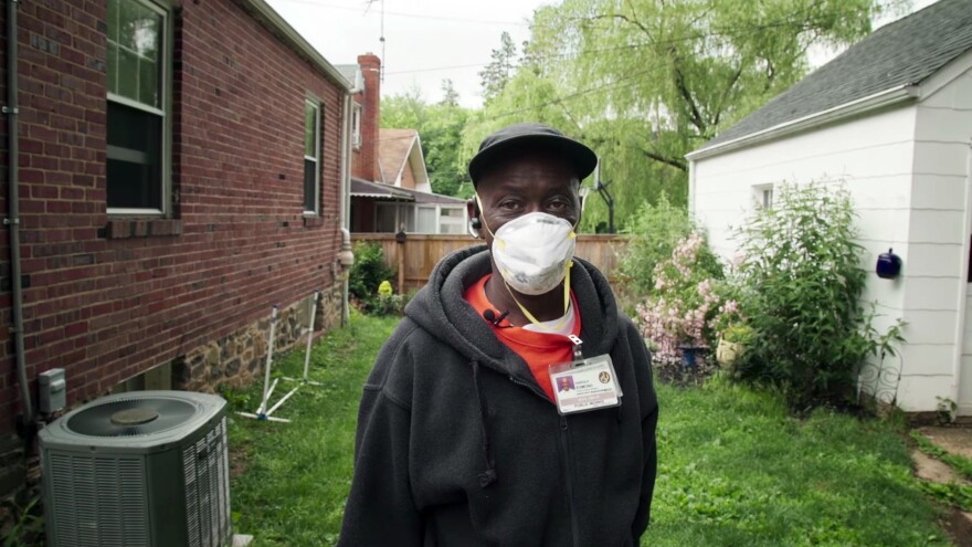 Baltimore resident Harold Edmond in Theo Anthony's <em>Rat Film</em>