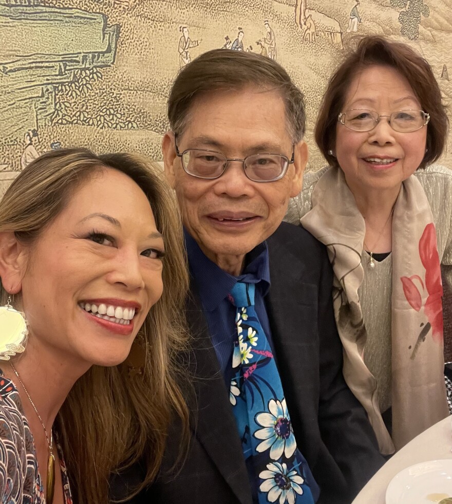 Ailsa Chang and parents