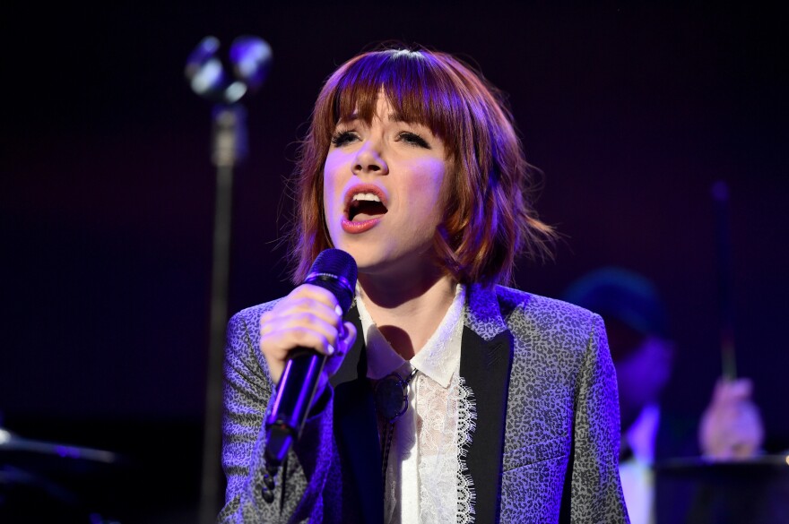 Carly Rae Jepsen performs at City Year Los Angeles Spring Break in 2015.