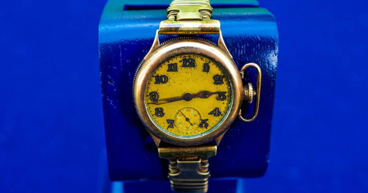 Appraisal: George S. Patton's Gold WWI Trench Watch