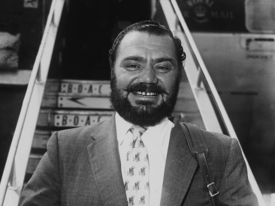 Perhaps it's not that hard to imagine Ernest Borgnine, pictured here in 1957, as Don Corleone in<em> The Godfather.</em>