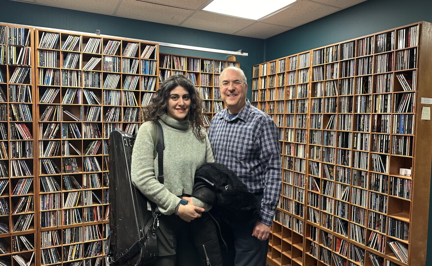 Violinist & composer Layale Chaker visits the Modlin Center Friday evening