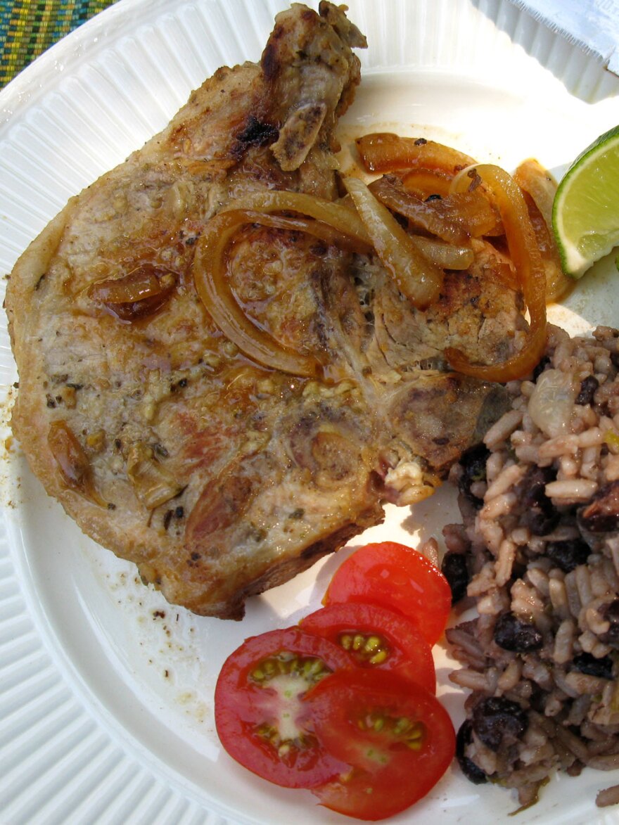 Chuletas De Puerco Criollas (Cuban-Style Pork Chops)