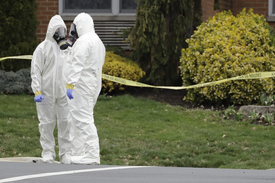 For the 78 residents of St. Joe's, the arrival of emergency workers in hazmat suits felt like an alien abduction. It took all day to load the older adults onto a caravan of buses and take them to another facility.