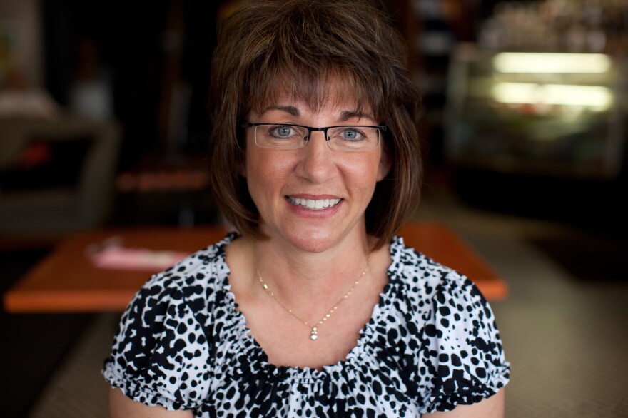 Patti Clark-Stojke, a speech and language pathologist with the Appleton-area school district, says it's hard to find joy in what you do "when you're frozen."