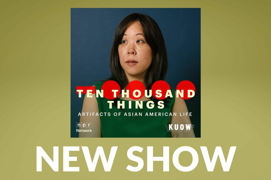 Podcast tile art for Ten Thousand Things, from KUOW.