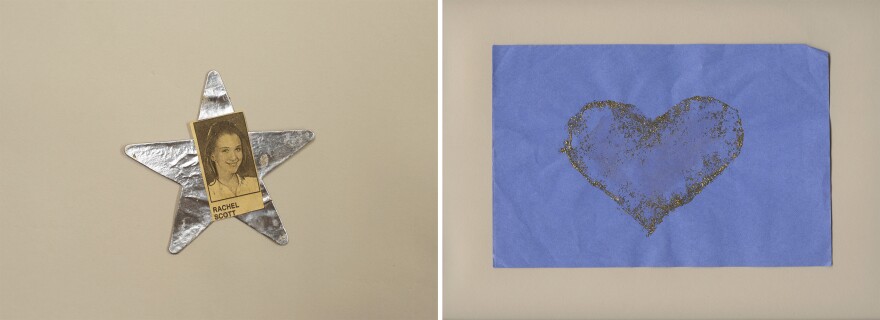 Objects from the Littleton Museum in Littleton, Colo., left after the shooting at Columbine High School on April 20, 1999.