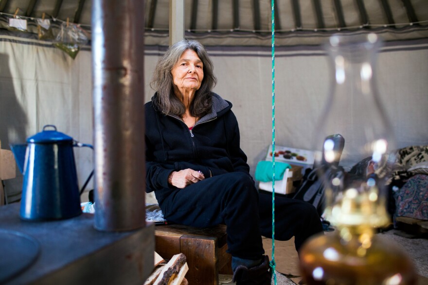 Candace Ducheneaux, 67, is Oglala Sioux from Cheyenne River Reservation.