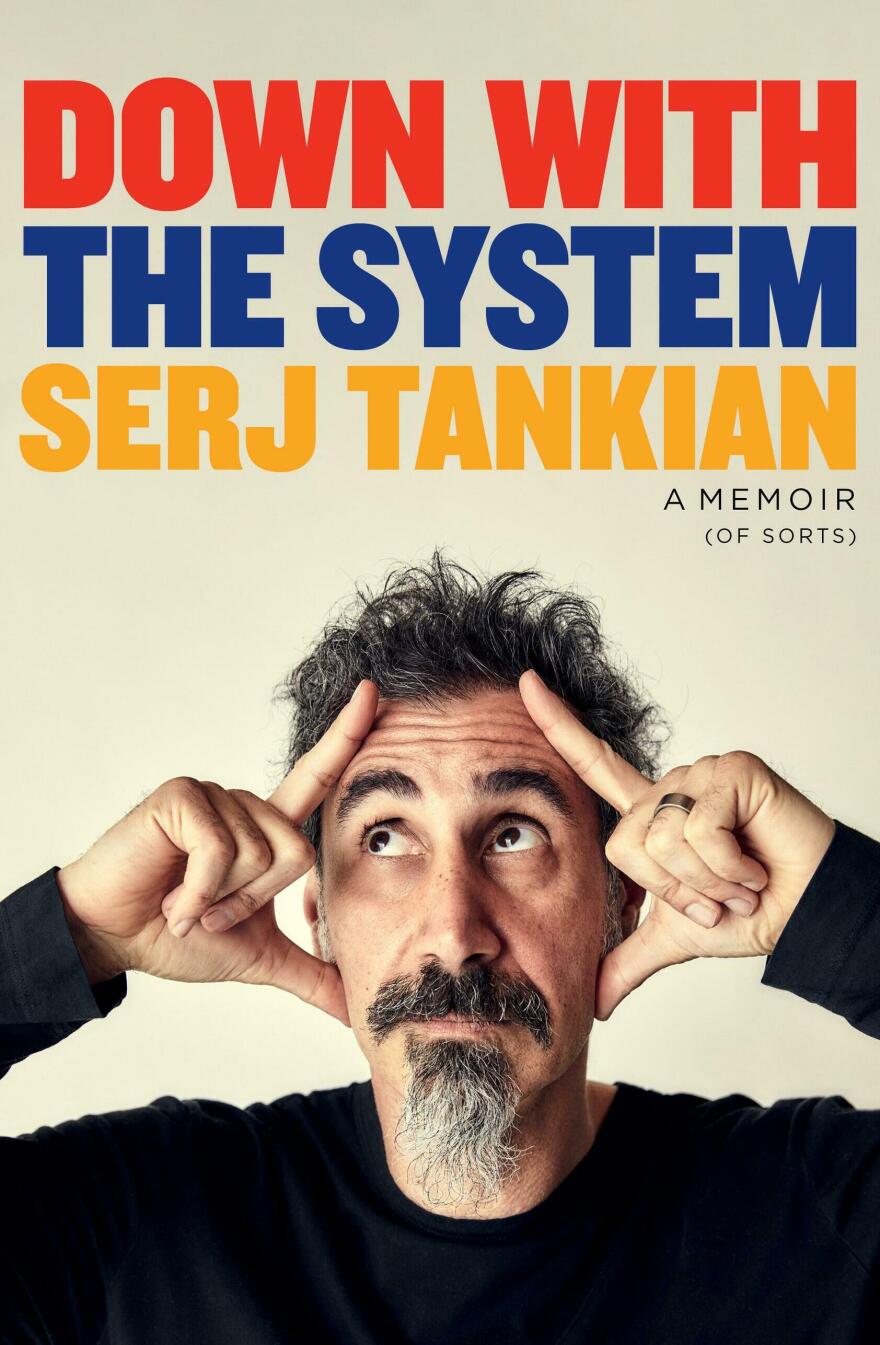 Cover art for Serj Tankian's "Down with the System: A Memoir (Of Sorts)"
