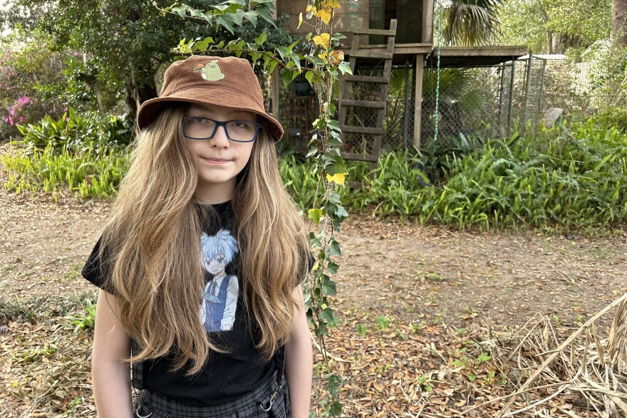 "We're actual people who need to get the medical care of puberty blockers or hormones to feel comfortable in our bodies," says 13-year-old Liz Bostock.