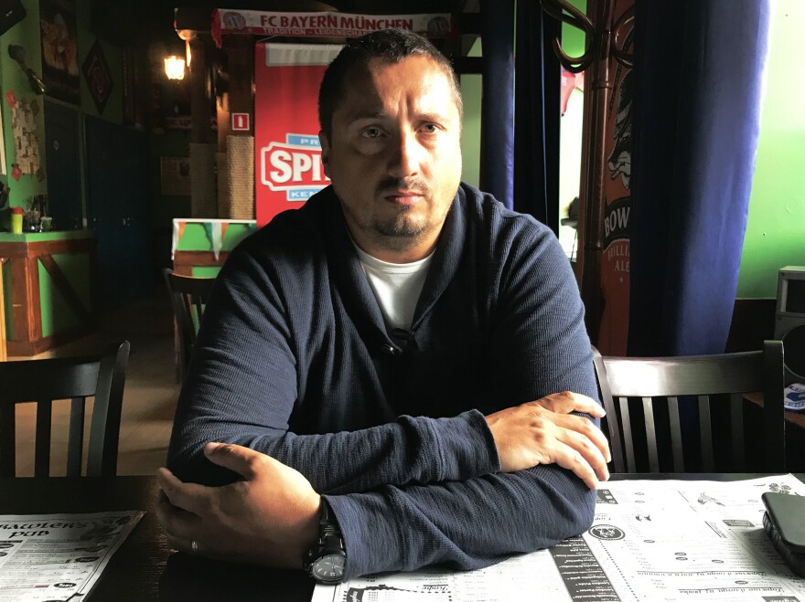 Alexander Shprygin, a former Russian soccer hooligan, says he doesn't expect any violence during the World Cup because of the heavy police presence.