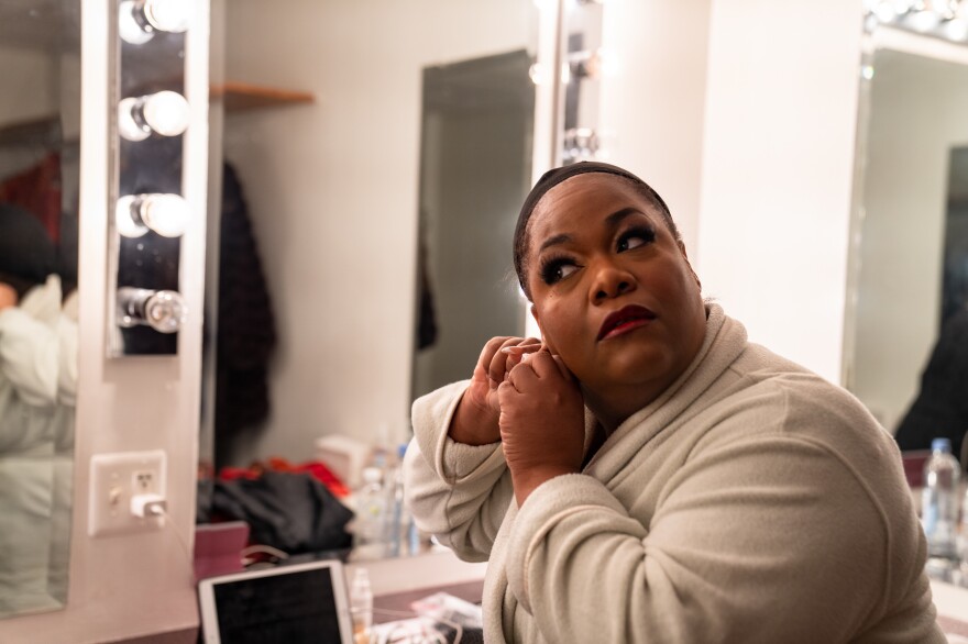 As part of her preparation, Moore painstakingly spoke her parts and those of the other characters in English in order to help her "get it all sung into my voice."