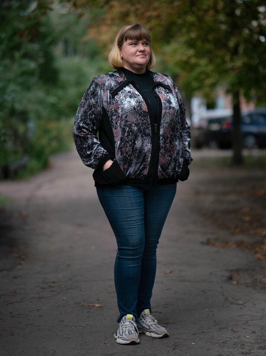 Domoratska, 43, is one of 10 social workers left in Sloviansk, where there were once 40. She has a dozen clients. All the social workers who remain in the city are women between the ages of 30 and 62.