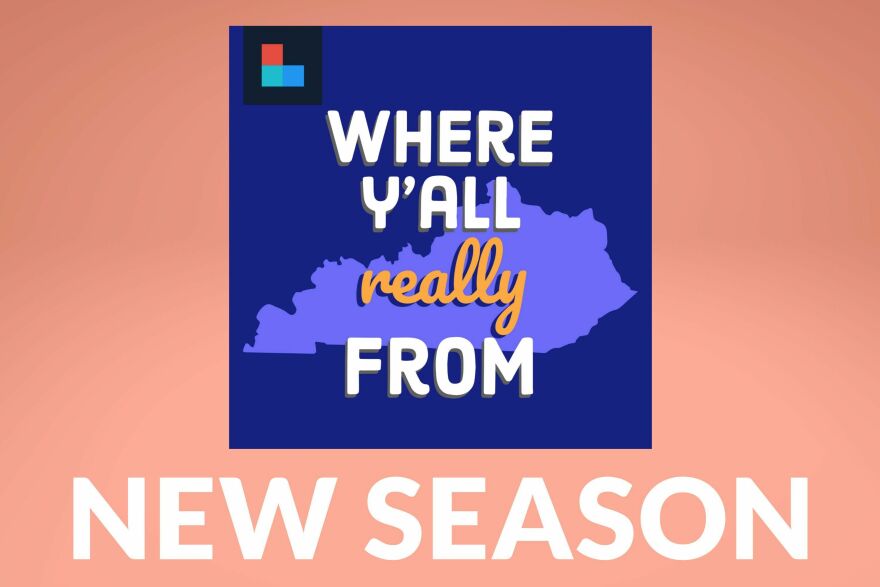 Podcast tile art for Where Y'all Really From, from LPM News.